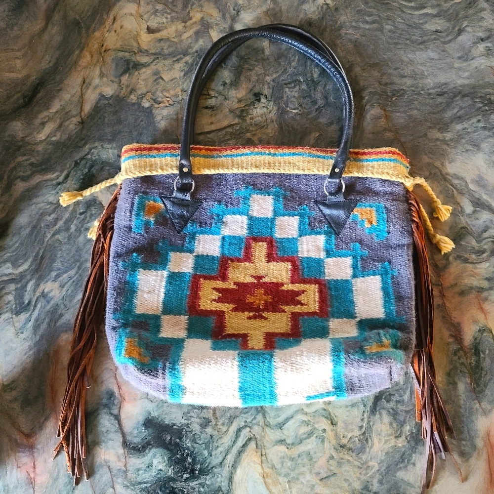 Large Saddle Blanket Purse